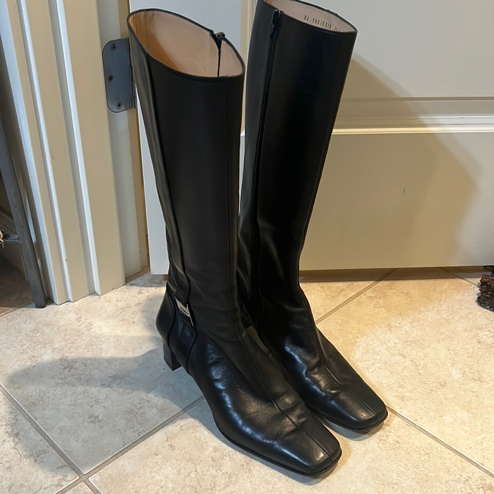 Ferragamo knee length boots